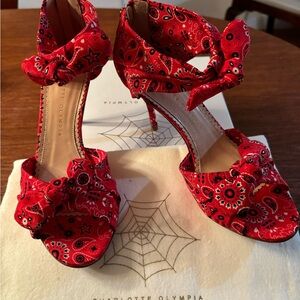 Charlotte Olympia Patty shoes in size EU 38.5  New